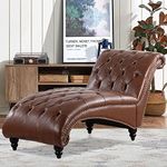 Vaztrlus Modern Leather Lounge Chai