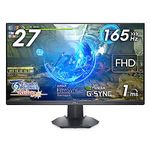 Dell G2723HN 27 Inch Full HD (1920x1080) Gaming Monitor, 165Hz, Fast IPS, 1ms, AMD FreeSync Premium, NVIDIA G-SYNC Compatible, 99% sRGB, DisplayPort, 2x HDMI, 3 Year Warranty, Black