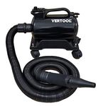 VERTOOL Airdry 180 Car Dryer - Powerful Variable Speed Car Dryer with Warm Filtered Air and Extra Long Hose (16ft/5M) Power: 43,500 CFM/FPM - 5.5HP