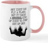 CafePress Special Idiot Skydiver Skydiving Funny T Shirt Mug 11 oz (325 ml) Ceramic Coffee Mug