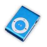 Elevea ( LIMITED STOCK with 15 YEARS WARRANTY ) Mini Pocket MP3 Music Player with Earphones, Lossless Sound Sports Back Clip MP3 Player, Expandable Storage, Long Battery Life-Blue