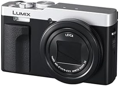 Panasonic 4K Compact Travel Camera with Leica DC 30x Zoom Lens, 20.3 MP MOS Sensor, USB C Charger, Silver (DC-TZ99GN-S)