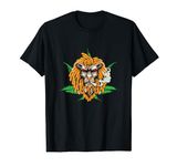 Lion Smoking Weed Marijuana Cannabis Pot-head Stoner Gift T-Shirt