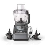 Ninja Professional Plus Food Processor 1000-Peak-Watts with Auto-iQ Preset Programs Chop Puree Dough Slice Shred with a 9-Cup Capacity and a Silver Stainless Finish (BN601C) - Canadian Version