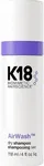 K18 AirWash™ Dry Shampoo, Non-Aerosol, Balances Scalp & Controls Excess Oil Production, 4 Fl Oz