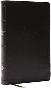 KJV, The Everyday Bible, Black Leathersoft, Red Letter, Comfort Print: 365 Daily Readings Through the Whole Bible