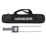 Portable Hay Humidity Meter, Digital Hay Bales Moisture Tester for Cereal Straw Forage, Preventing Spoilage for Farm Rancher