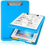 oddpod™ Praise A4 Clip Pad/Clipboard with Storage Case for Paper and Document Storage 83002 (Blue)