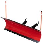 MOTOALLIANCE® Denali Pro 72 inch UTV Snow Plow Kit in RED. Fits 2014-2024 Yamaha Viking