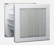 Airvent 401896 Commercial Extractor Fan with Auto Shutters and Wall Kit 12" 300mm Large Industrial - White