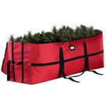 Premium Jumbo Christmas Tree Storage Bag - Extra Wide Opening - Fits 9FT. Tall Artificial Christmas Trees - Easy Access Xmas Tree Bag- Durable Straps & Reinforced Handles, Tear Proof - 5 Year Warranty