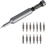 Belle Vous 27-in-1 Magnetic Precision Screwdriver Set - All in One Multi-Bit Screwdriver with 26 Magnetic Bits - Screwdriver Set for DIY Work