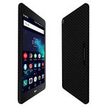 Skinomi TechSkin - LG G PAD F2 8.0 Screen Protector + Carbon Fiber Full Body Skin / Front & Back Wrap Clear Film / Ultra HD and Anti-Bubble Shield