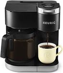 Keurig K-Duo Single Serve K-Cup Pod And Carafe Coffee Maker, With Programmable Features And Strong Brew Function, Black