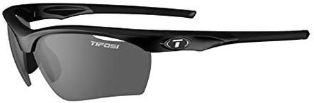 Tifosi Vero Sunglasses (Gloss Black, Smoke Polarized)