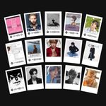 Funk You Store Posters/Polaroid Kit (Set of 15) | Mini Posters Collage Kit Polaroid Size (8 x 6 cm) Posters for Phone Accessories, Bedroom, Office, Living room, Dorm room (V (BTS))