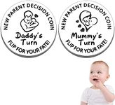 New Dad Mom Gifts Decision Coin Dou