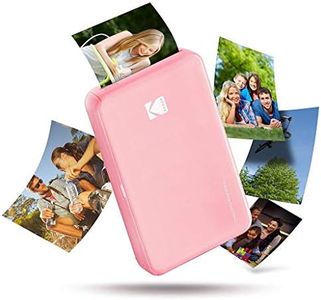 KODAK PM220 - Imprimante Photo Printer, Photos 5.4 * 8.6 cm, WIFI, Compatible avec iOS et Android - Rose