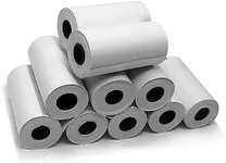 Syutinn Kids Instant Print Camera Refill Paper - 10 Rolls, 2.2 x 1 Inch, White