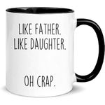 Dad Gifts from Daughter Funny Dad Gift Idea Father's Day Christmas Birthday Gift for Dad from Daughter 11oz Ceramic Coffee Mug/Tea Cup