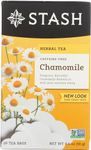 Stash Tea, Premium, Herbal Tea, Chamomile, Caffeine Free, 20 Tea Bags, 0.6oz