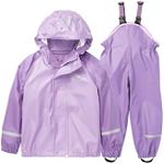 Helly-Hansen Unisex Kid's Bergen 2.0 PU Rainset, 699 Heather, 1