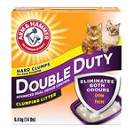 ARM & HAMMER Double Duty Cat Litter, Advanced Dual Odour Control, 6.4-kg