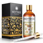 HEYTREE Sandalwood Essential Oil 100ml for Help Quiet The Mind, Supporting Feelings of Peace and Focus - Exquisitely Soft, Sweet and Woody Scent - Perfect for Aromatherapy,Meditate,Diffuser,Massage