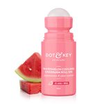 Dot & Key Watermelon Cooling Underarm Roll On | Odour & Sweat Controls | 4% AHA + BHA | Fresh Aqua Fragrance | Gently Exfoliates & Smooths Skin | For Men & Women | 50ml