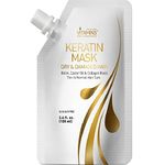 Vitamins Hair Mask Conditioner Keratin Treatment - Biotin Castor and Coconut Oil Deep Conditioning for Thin Fine Hair - Anti Frizz Moisturiser for Curly Straight Dry Damaged & Frizzy Hair