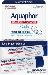 Aquaphor Baby Healing Ointment To-Go Pack - Advanced Therapy for Chapped Cheeks and Diaper Rash - Two .35 oz Tubes