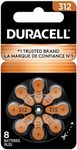 Duracell Easy Tab Hearing Aid Batteries Size 312 (16 batteries)