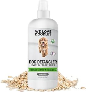 We Love Doodles Dog Detangler Spray - Leave-in Conditioner for Dogs - Dog Detangling Spray - Dematting Spray for Dogs - Tangle Remover - Made in The USA (Hypoallergenic Unscented)