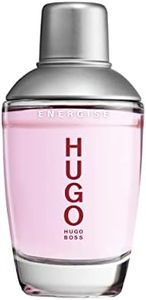 Hugo Energise Eau de Toilette – Citrus Men's Cologne – With Notes of Mandarin, Pink Pepper, Juniper Berry, Wood & Suede – Luxury Perfumes for Men – Long Lasting Fragrance