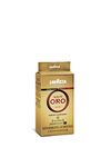 Lavazza Qualita Oro Ground Coffee Blend, Medium Roast 250g Brick, Authentic Italian, Non GMO, Blended And Roated in Italy, Full bodied medium roast with sweet, aromatic flavor, 250g