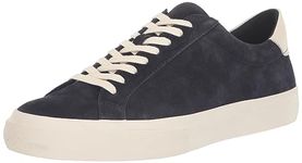 Vince Mens Fulton Lace Up Casual Fashion Sneaker, Night Blue, 5.5 UK