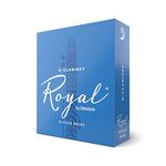 D’Addario Woodwinds - Royal Eb Clarinet Reeds - E Flat Clarinet Reeds - Reeds for Clarinet - Clarinet Eb Reeds - Strong Spine - Filed Cut - Strength 1.5