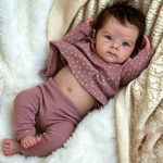 Zero pam Reborn baby dolls-45CM Realistic Baby Doll, Real Life Reborn Dolls, Lifelike Babys Doll For Girls (Girl)
