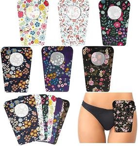 Mumufy 14 Pcs Ostomy Bag Pouch Covers for Women Men with Round Opening Care Protector Shower Wraps Cover Odor (Cute Style)