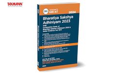 Taxmann's Bharatiya Sakshya Adhiniyam (BSA) 2023 – Comprehensive Legal Resource featuring Bare Act | Comparative Study of BSA & Evidence Act | Section-wise Tables | Section Key | Subject Index