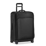 Briggs & Riley ZDX 74cm Large Expandable 4 Wheel Suitcase, Black