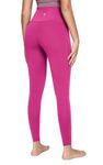 QUEENIEKE Workout Leggings for Women High Waisted Tummy Control Yoga Pants for Gym, Running, and Fitness (Hot Pink, XL)