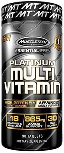 MuscleTech Multivitamin, Multi Vitamin for Adults, 90 Count