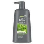 Dove Men + Care Body & Face Wash for cooling refreshment and skin strenghtening nutrients Extra Fresh body wash with MicroMoisture Technology 695 ml