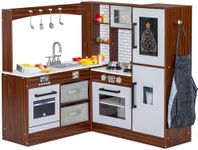 BRINJOY Corner Play Kitchen for Kid