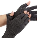 Ergo Glove - The Best Typing Glove for Cold Offices | Limber Hands With Compression | Clean Laptop Palm Rests | Gaming Gloves, Black, Small (Pack of 1)