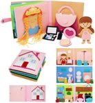 Montessori Felt Busy Book Toddlers 