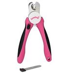 BUGALUGS Dog nails clippers & Cat Nail Clippers - Nail Trimmer with Safety Guard & Dog Nail File. Suitable for Pets, Dogs, Puppy, Cats, Kitten Nails & Claws. Pet Grooming Supplies (Small to Medium)