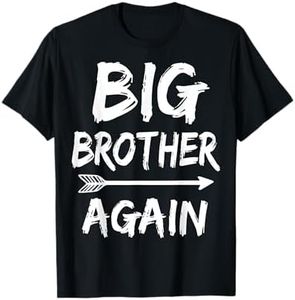 Big Brother Again for Boys with Arrow Funny Gifts 2024 T-Shirt