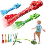 Dinosaur Toys for Kids 3-5, Camo Rocket Launcher for Kids Gifts for Boys